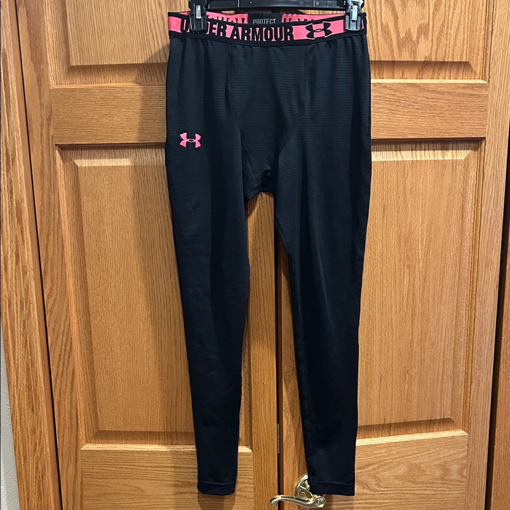 Under Armour Black Heatgear Compression Leggings